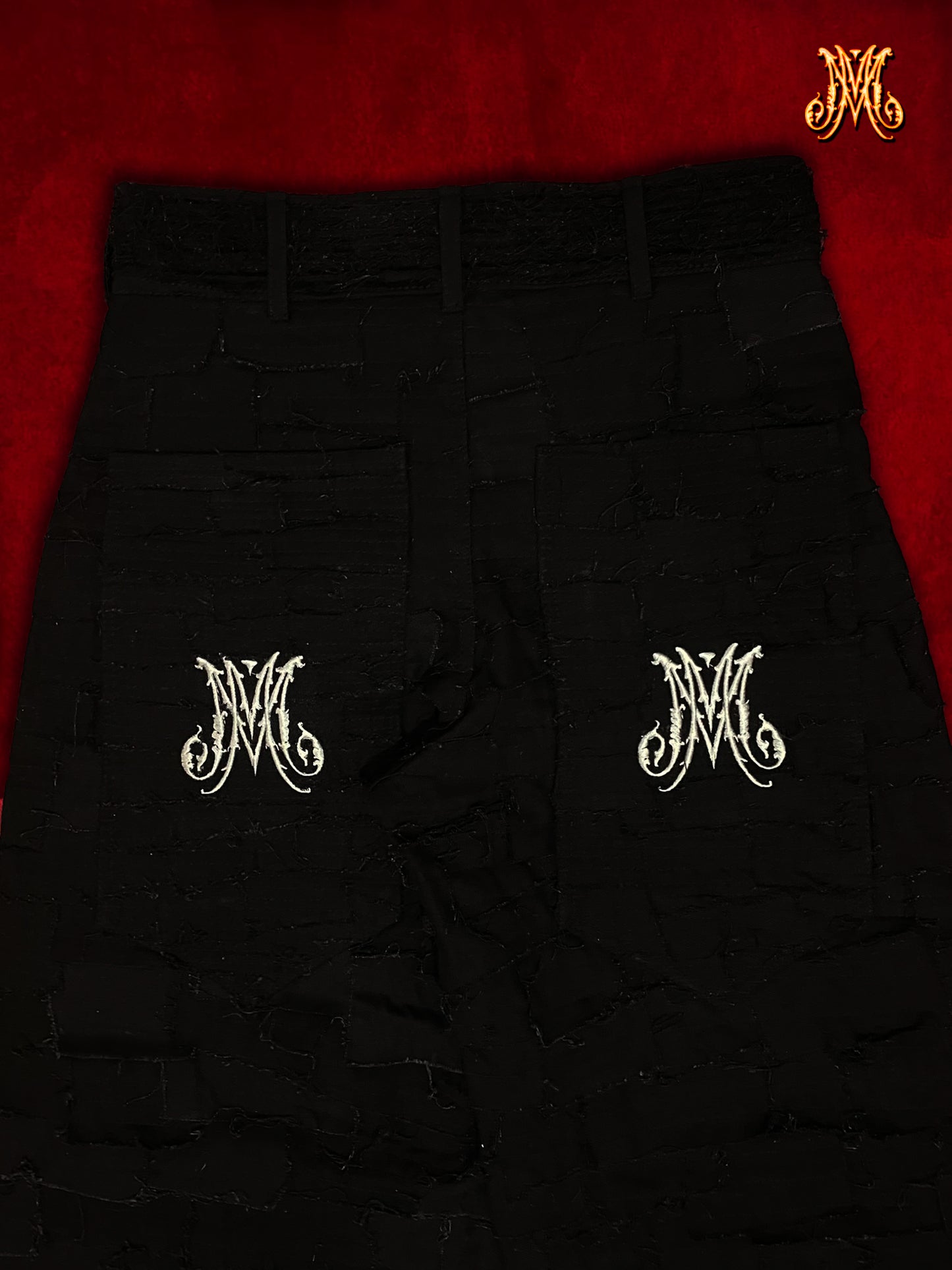 Calça Wide - “Black Ghillie”