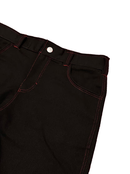 Calça Flare - “Blood String”