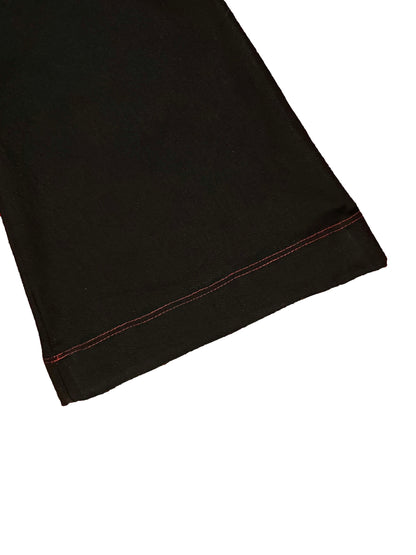 Calça Flare - “Blood String”