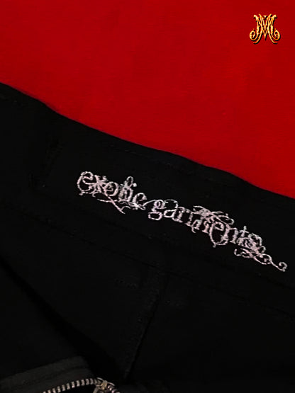 Calça Bootcut - "Obsidian"