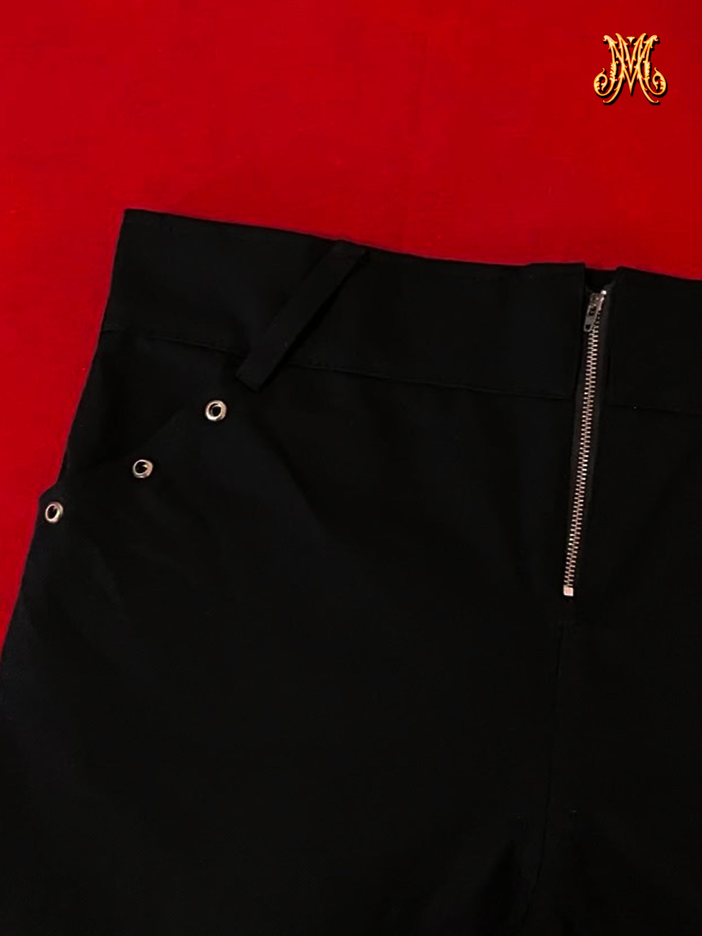 Calça Bootcut - "Obsidian"
