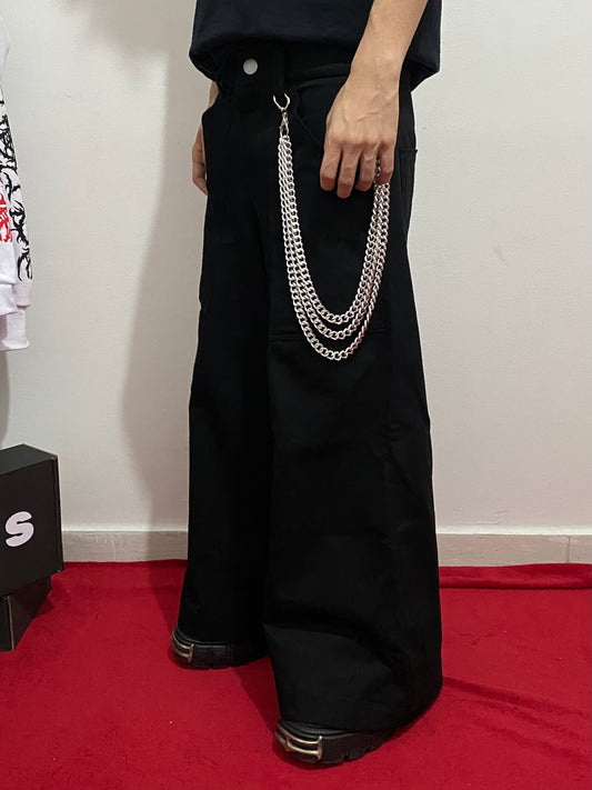 Calça Wide - “Black String”