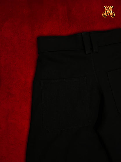 Calça Wide - “Black String”
