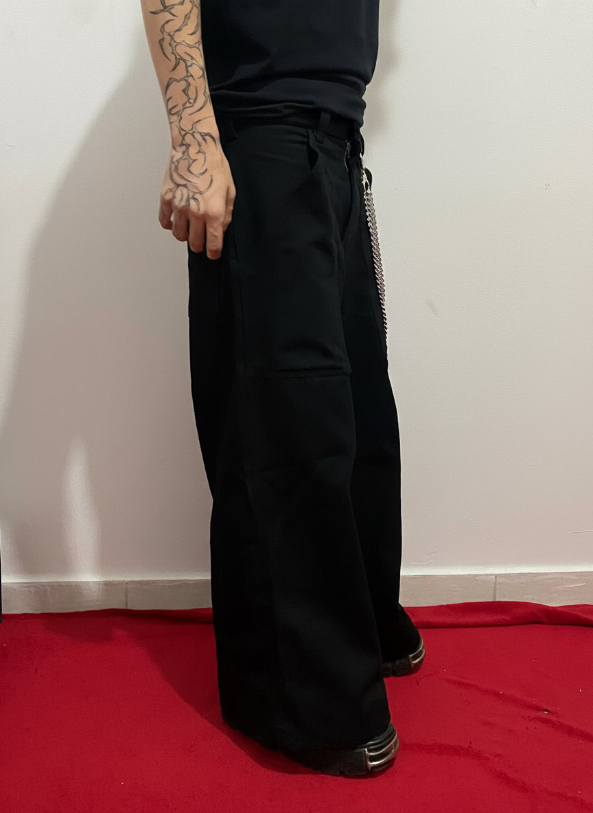 Calça Wide - “Black String”