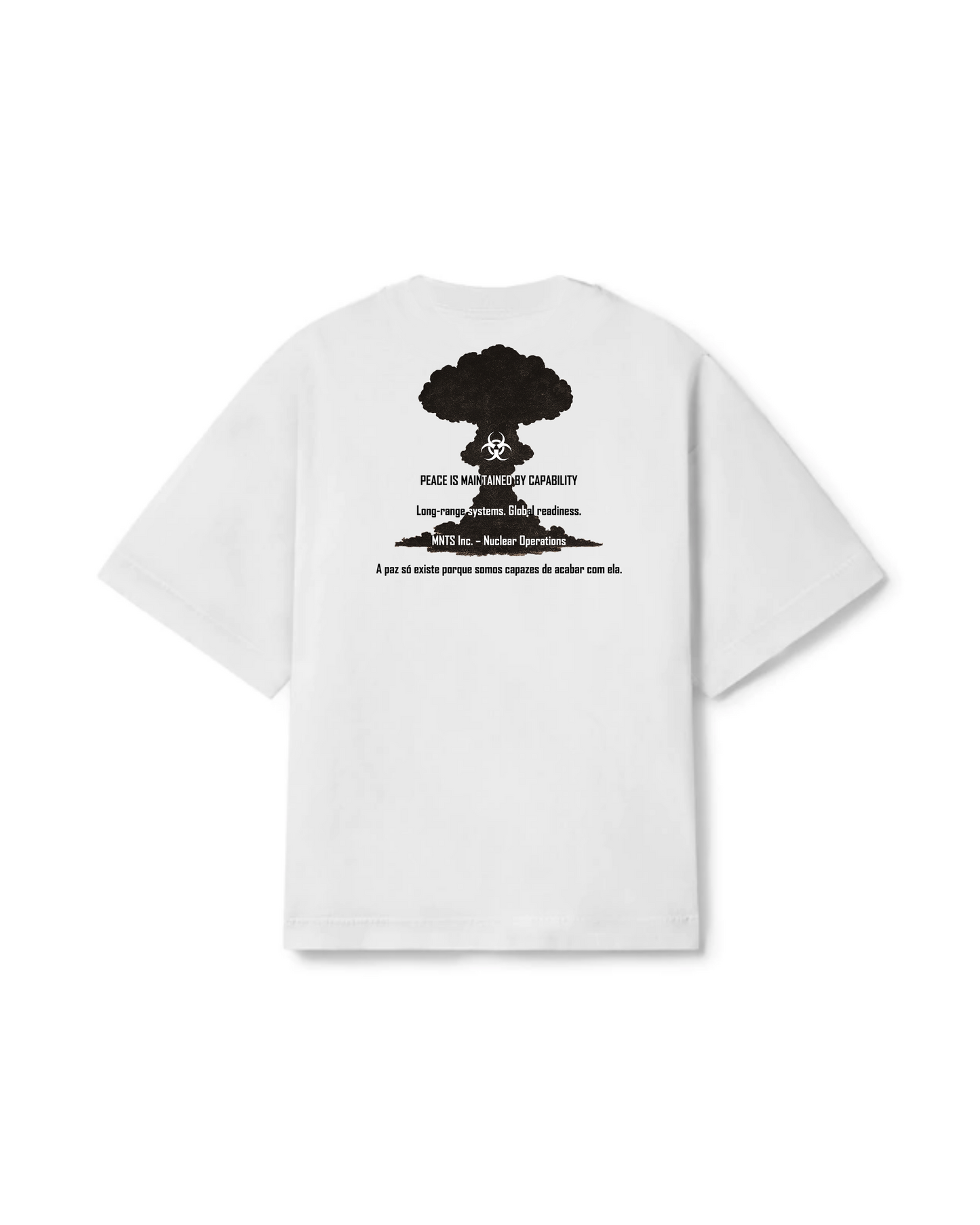 Camiseta Boxy - Biohazard Bomb