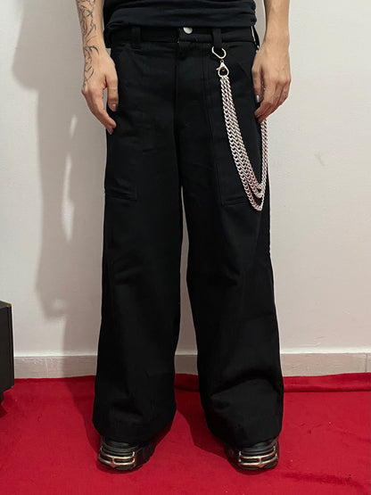 Calça Wide - “Black String”