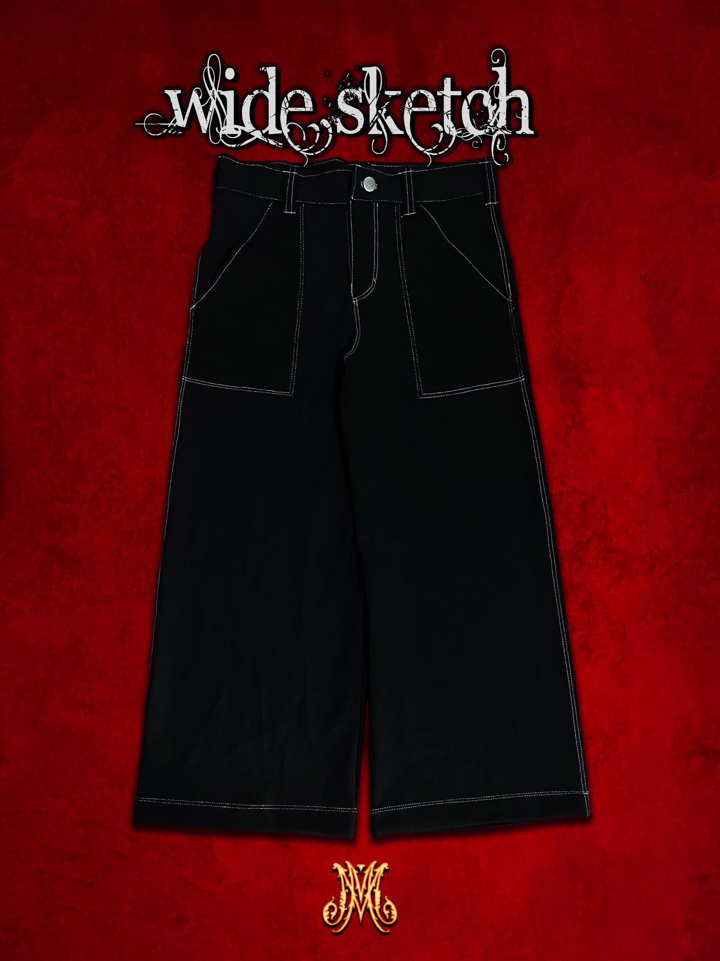 Calça Wide - “Sketch”