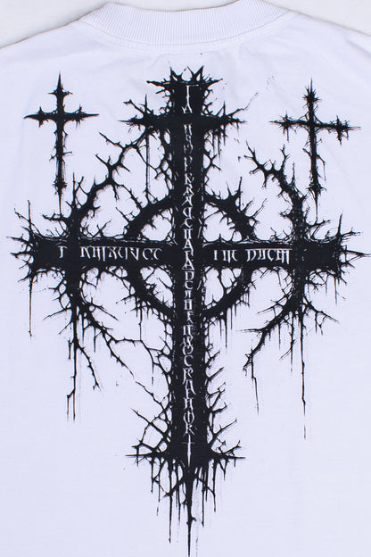 Camiseta "Zoran" Oversized - Branca