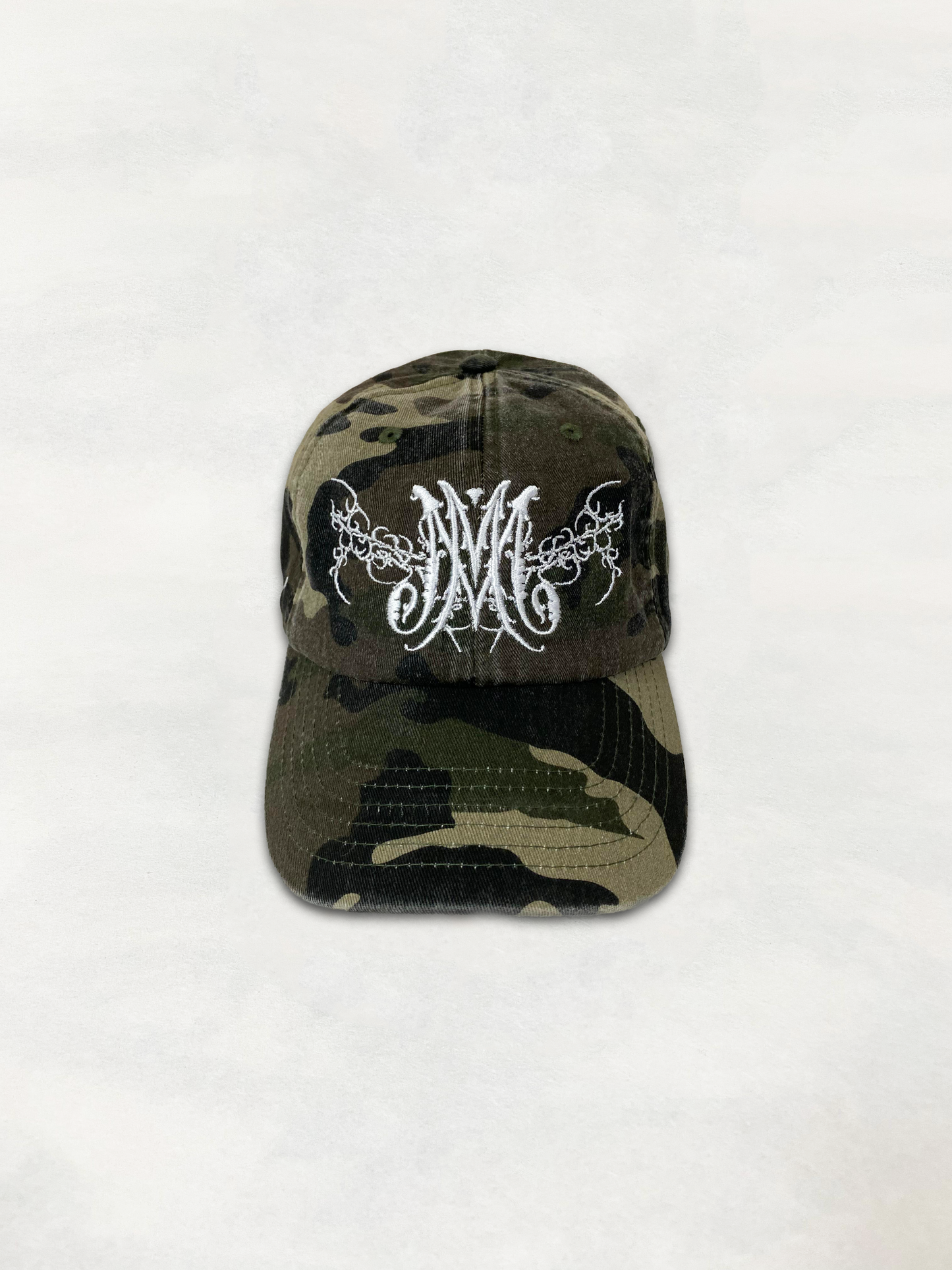 Boné "RILEY" - Bordado Branco